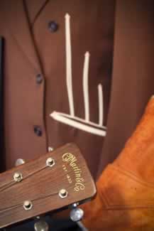  jim reeves suit and baby martin guitar 