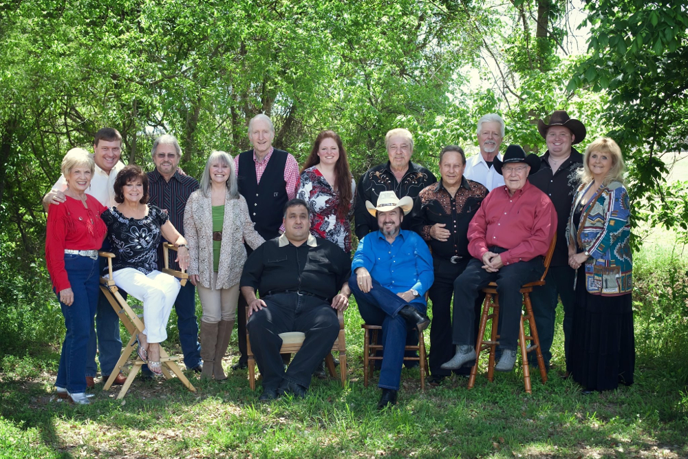 Group Photo of Heart of Texas Country Music Association Talent