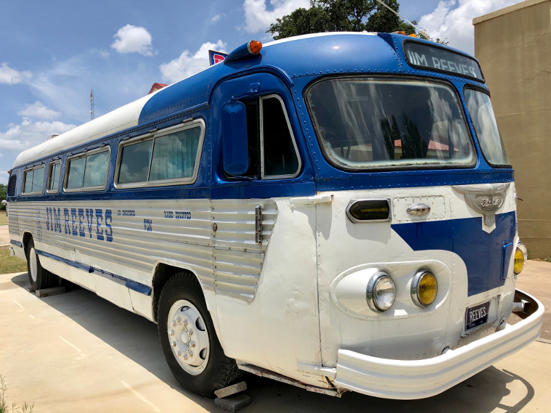 Jim Reeves Tour Bus Big Blue