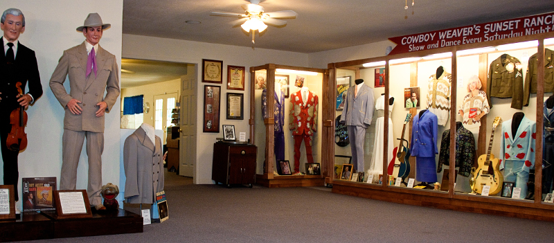 View of the Heart of Texas Country Music Association Museum 