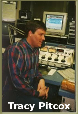 tracy pitcox sitting in radio show studio